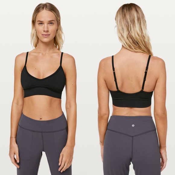 lululemon athletica Other - Lululemon Ebb To Street Bra II Black